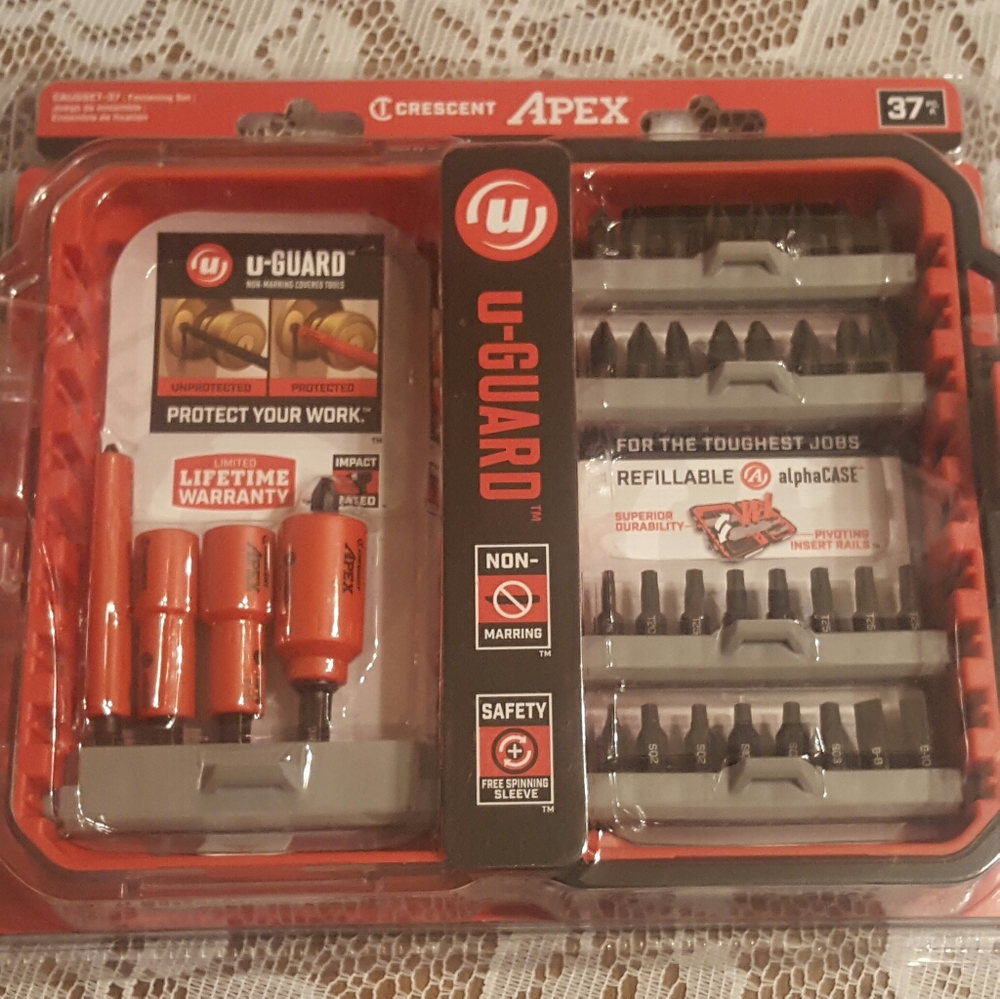 CRESCENT APEX - U-GUARD 37 PIECE SET -ALPHA CASE